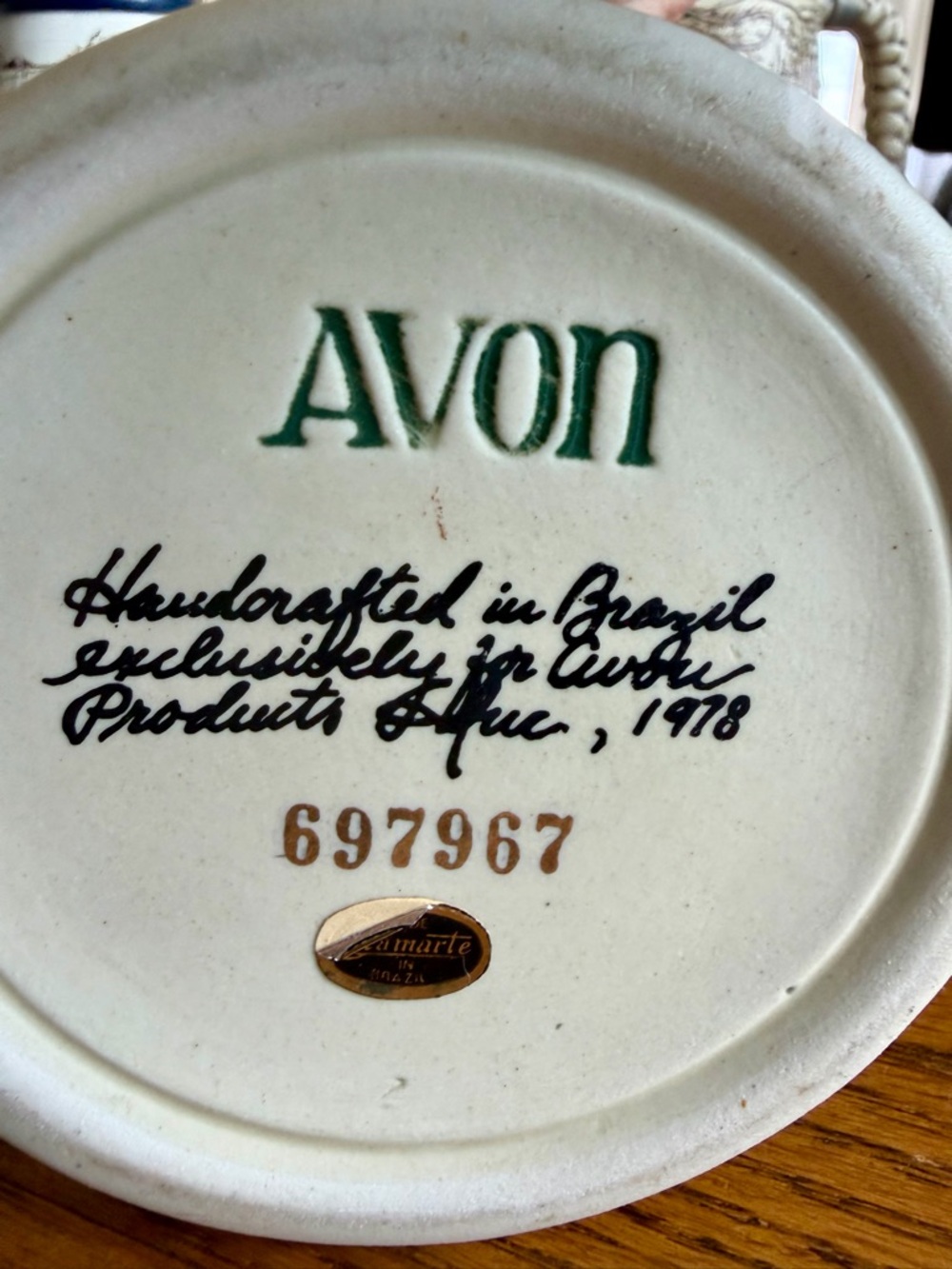 Avon Handcrafted Ceramic collector Steins 1977-1980 - Picture 11 of 14